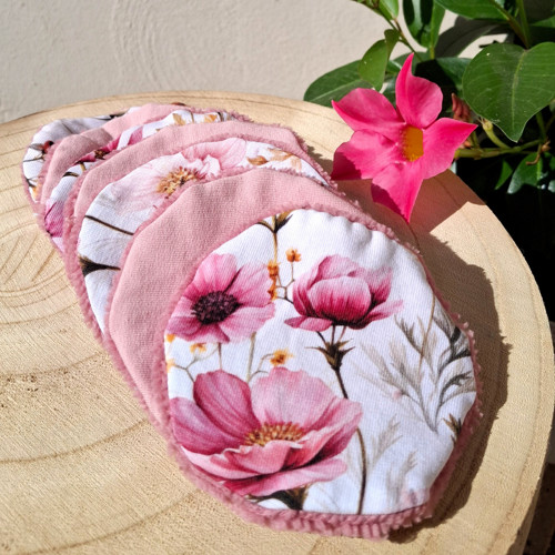 Odličovací tampony - bambusové froté, 7 ks