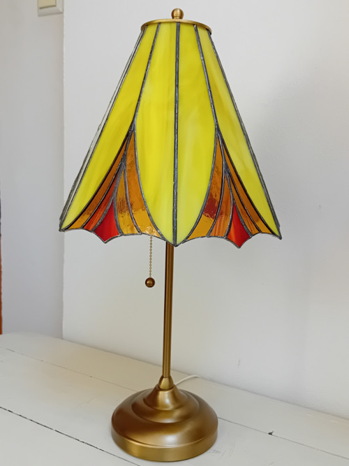 Vitrážová lampa