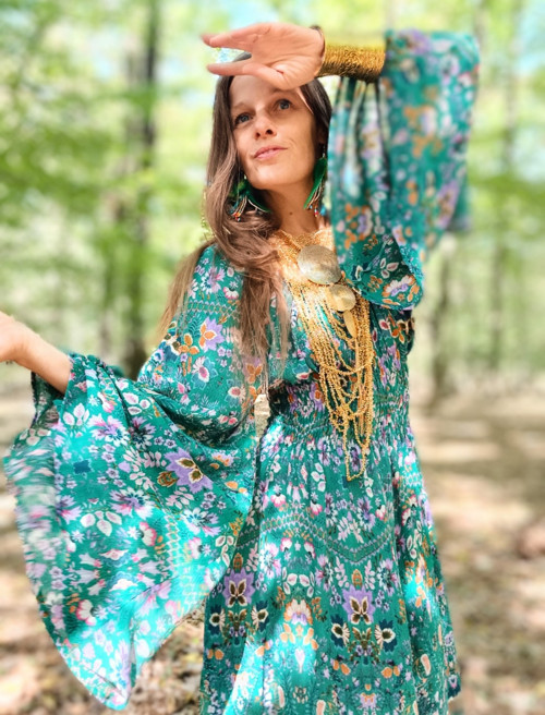 Exlusívní Lehoučké Vzdušné Boho Šaty