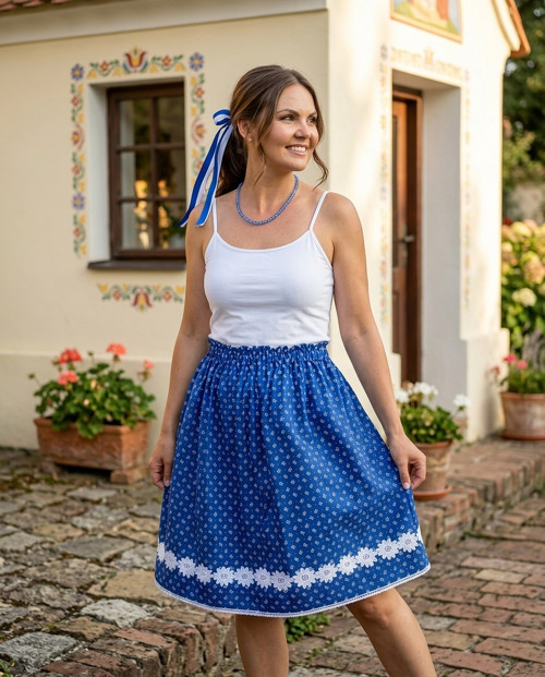 Folklórní sukně S-M — foto 1