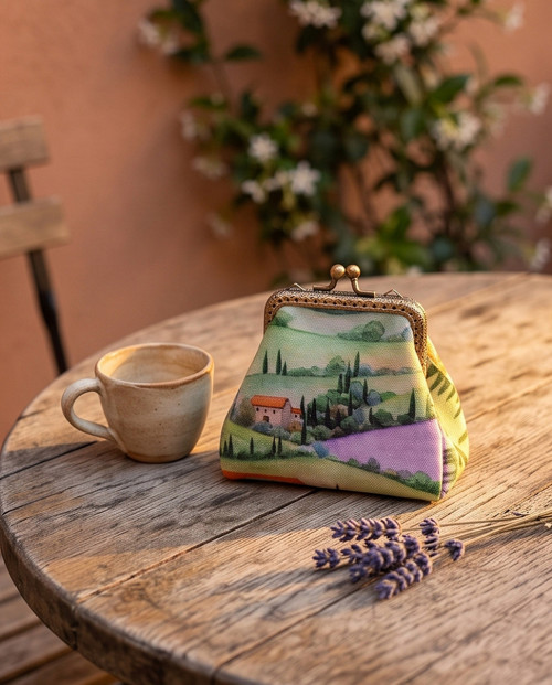 Minitaštička/peněženka - Provence