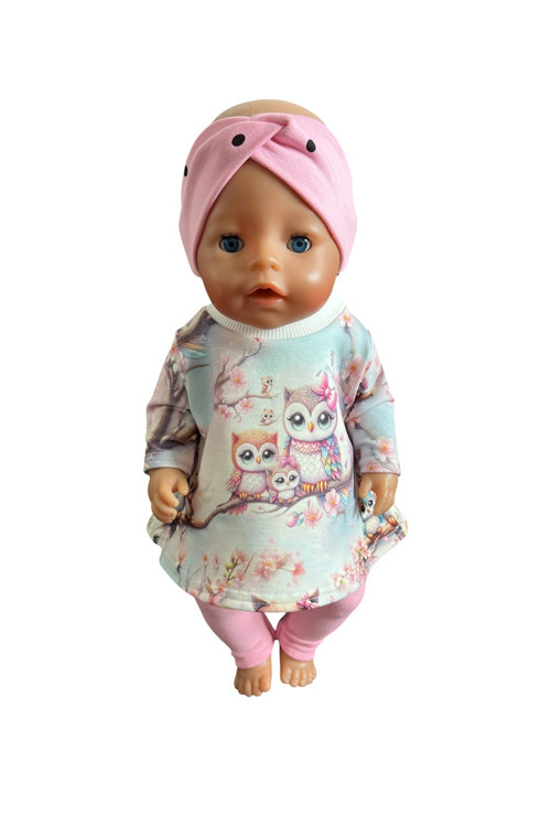 Oblečko pre Baby Born 43 cm - sova