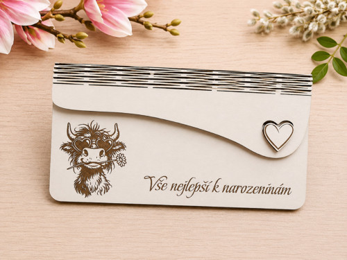 Narozeninová obálka č.8
