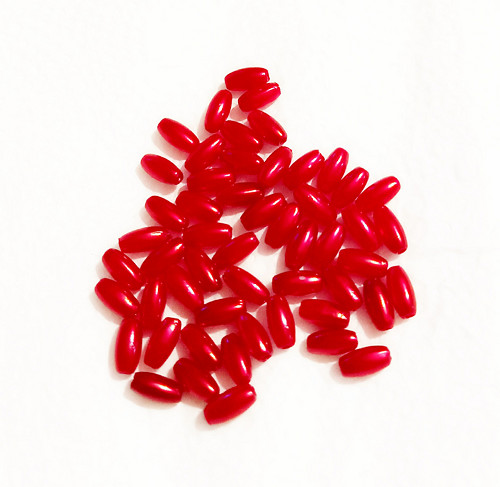 Olivky voskované, 4x8mm (40ks)
