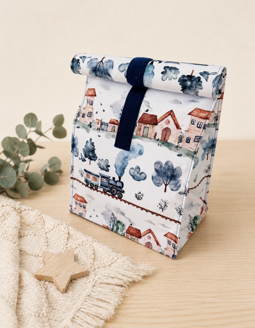 Dětský pytlík na svačinu – rolovací lunchbag