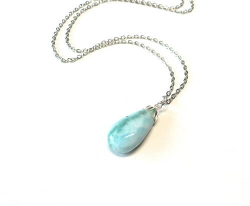 Larimar - řetízek z chirurgické oceli
