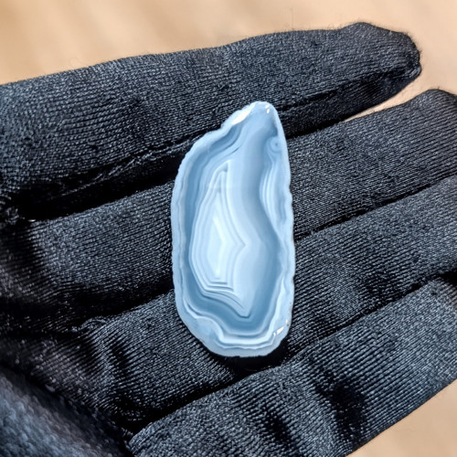 Achát, ID 5790, 37x17 mm