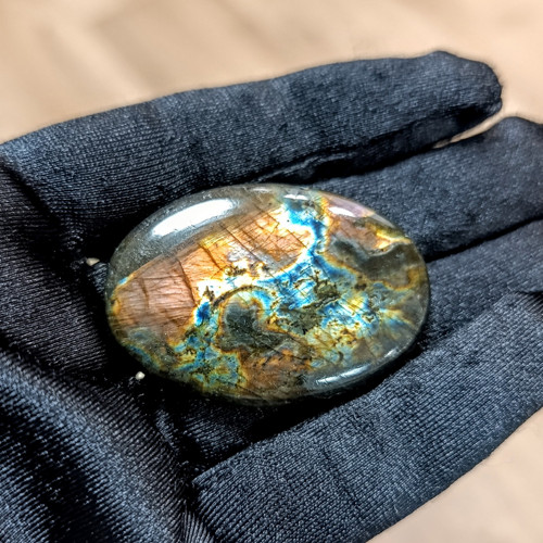 Labradorit, ID 5789, 49x30 mm — foto 1