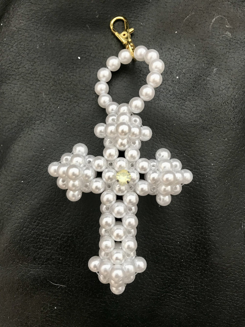 Prívesok Pearl Cross