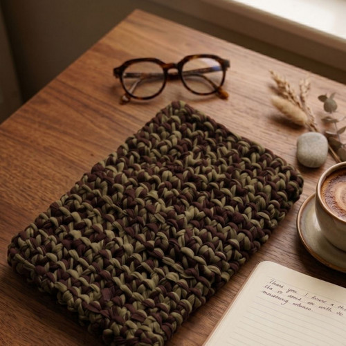 Háčkovaný obal na tablet/ iPad / notebook
