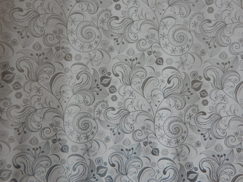 Balicí papír rolička 200 x 70 stříbrné ornamenty