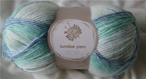Příze Sundae Yarn 200g / 360 m samovzorovací