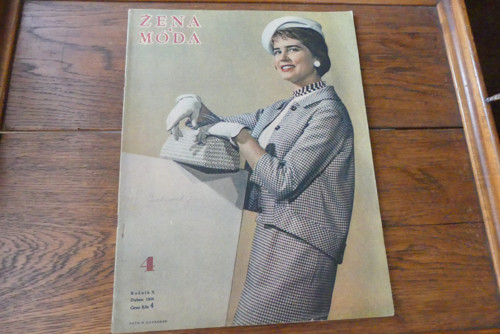 Časopis Žena a móda, číslo 4/1958 — foto 1