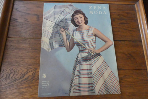 Časopis Žena a móda, číslo 5/1958