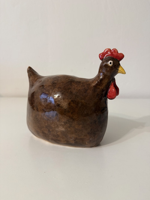 Keramická slepička — foto 1