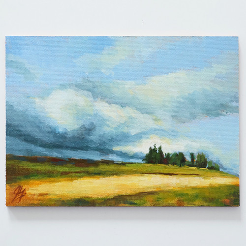Studie krajiny č. 20 | 18 × 13 cm