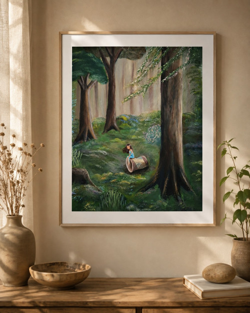 "Víla Zkelímka" REPRODUKCE 30x40