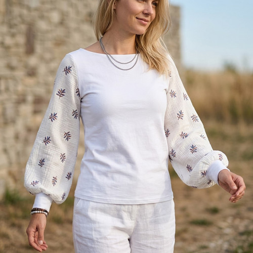 Mušelínová halenka — foto 1