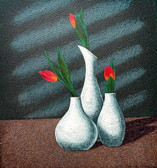 Red tulips
