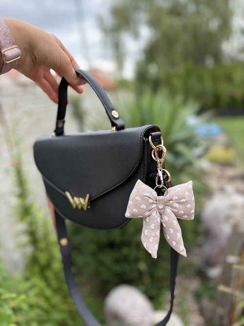Bags charm / Klíčenka / přívěsek - mašlička malá