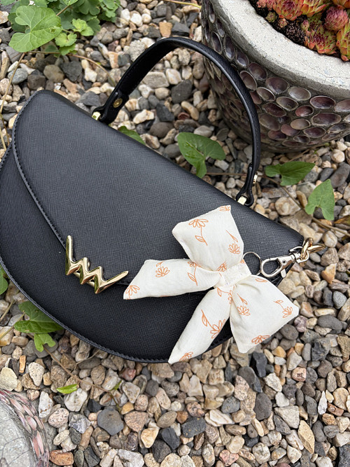 Bags charm / Klíčenka / přívěsek - mašlička malá