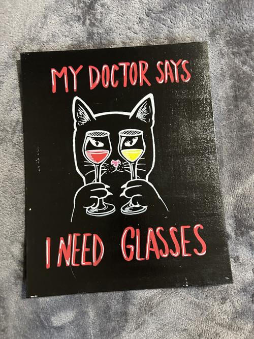Obraz i need glasses