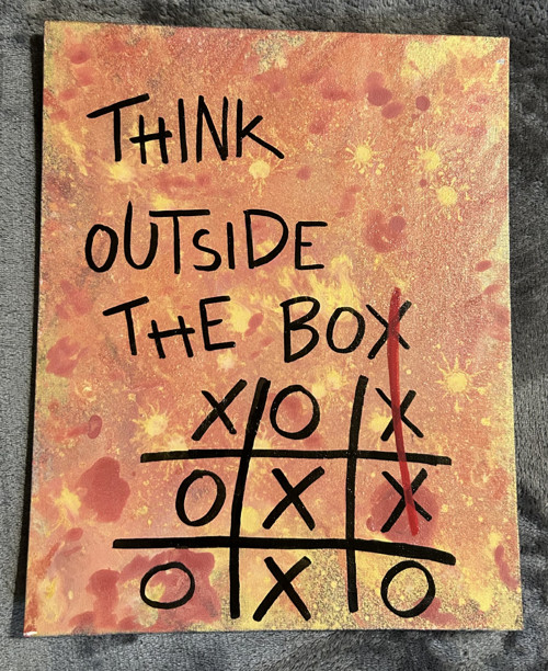 Obraz Outside box