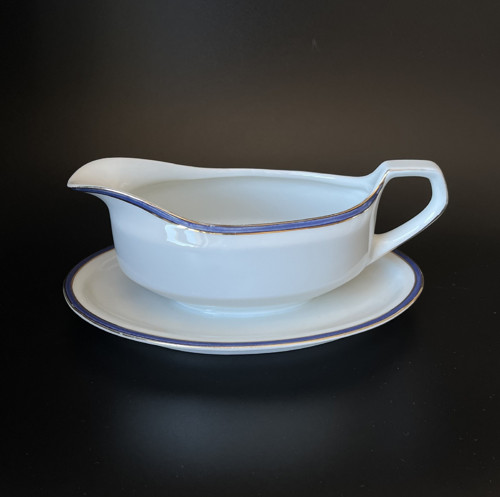 Starožitný omáčník s talířkem 400ml, Durocor Bavar