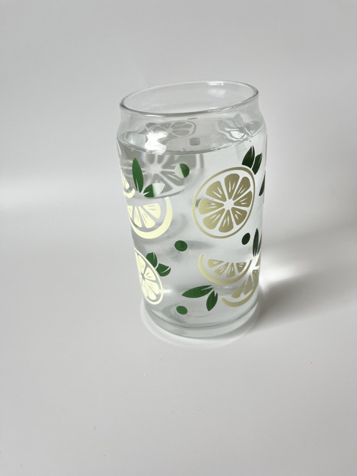Sklenice měnící barvu - citronky