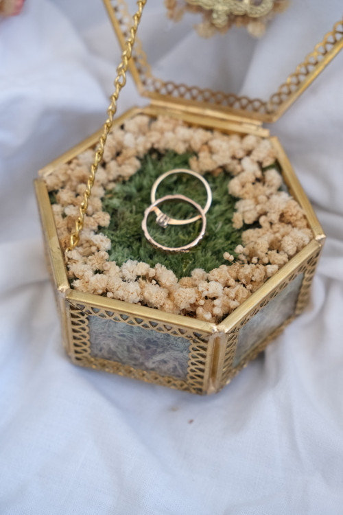 Designová krabička na snubní prsteny_gypsophila