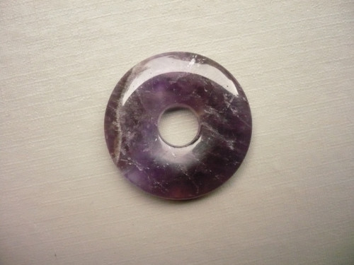 Donut 30 mm - ametyst, č.4f