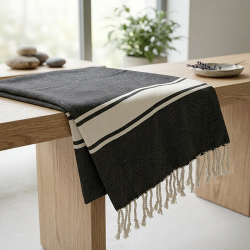Osuška / Fouta –tmavě šedá