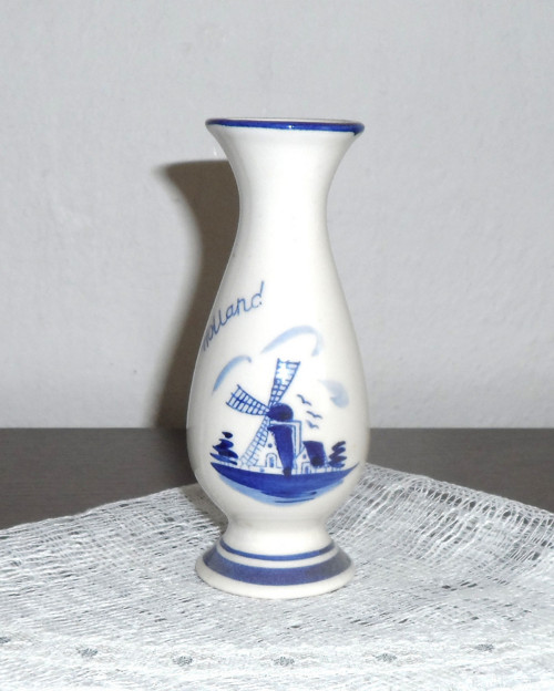 Porcelánová miniatura, VÁZIČKA • Holland