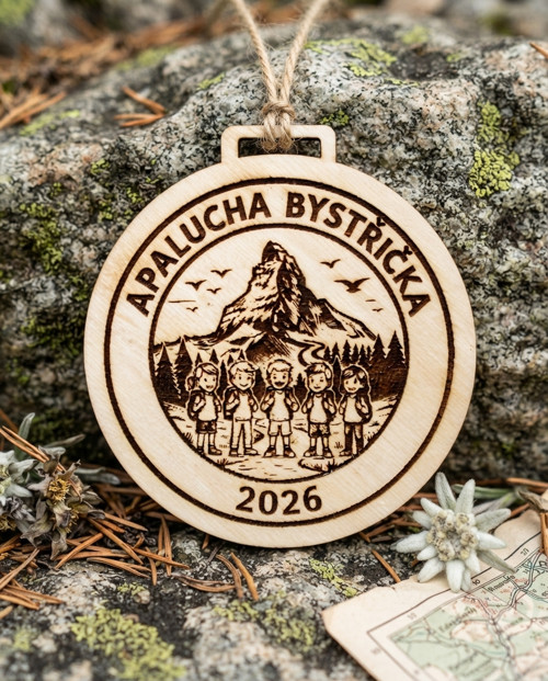 DŘEVĚNÉ MEDAILE APALUCHA Bystřička 2026