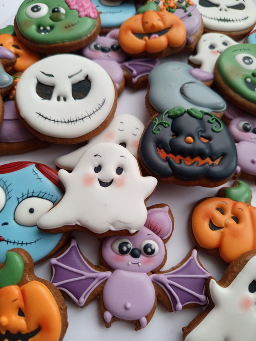 Halloweenské perníčky - motiv na výběr