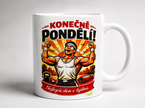 Hrnek — Konečně pondělí!
