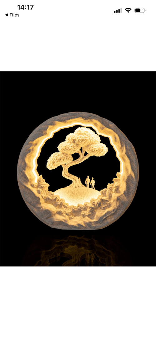 Our Journey – jedinečná stolní 3D tištěná lampa