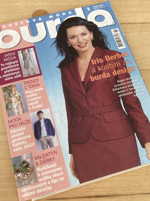 Časopis - BURDA 02/2001