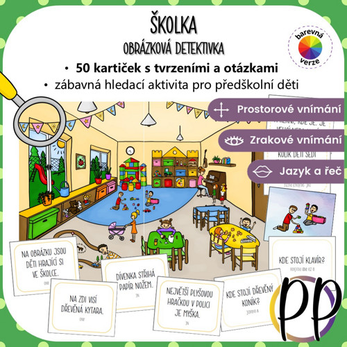Školka - obrázková detektivka (PDF)