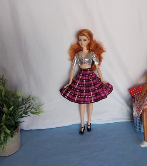 Sukně a top pro Barbie