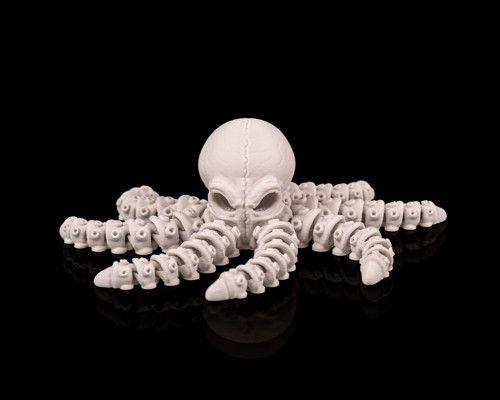 Skeleton Octopus – 3D tištěná figurka