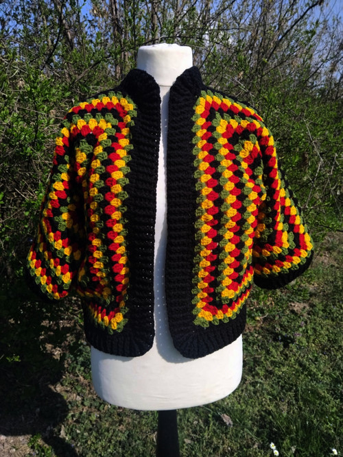 Rastafari Hexagon Kabátek