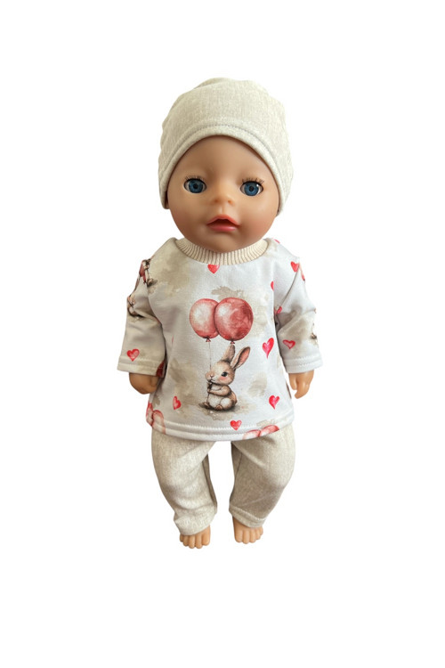 Set pro Baby Born 36 cm - zajko