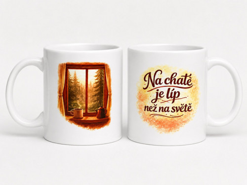 Hrnek — Na chatě je líp než na světě
