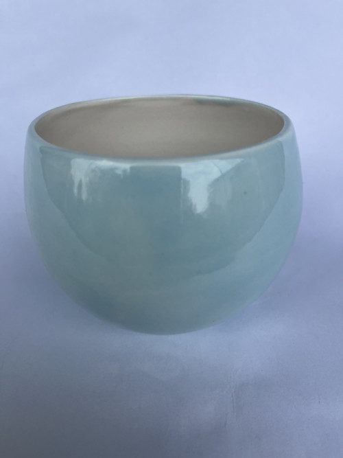 Kalíšek Větší bleděmodrý čistý MINIMALISTA