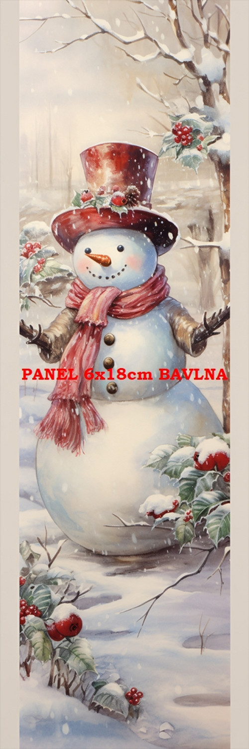 Kočárkovina panel 6x18 cm skladem — foto 1