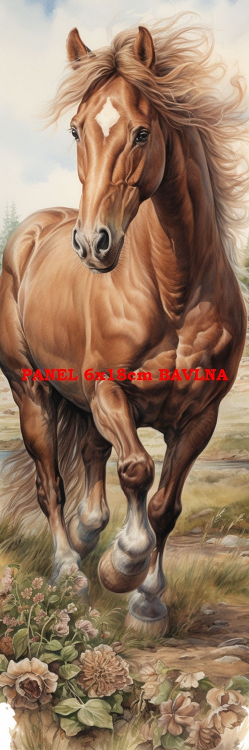 Kočárkovina panel 6x18 cm skladem