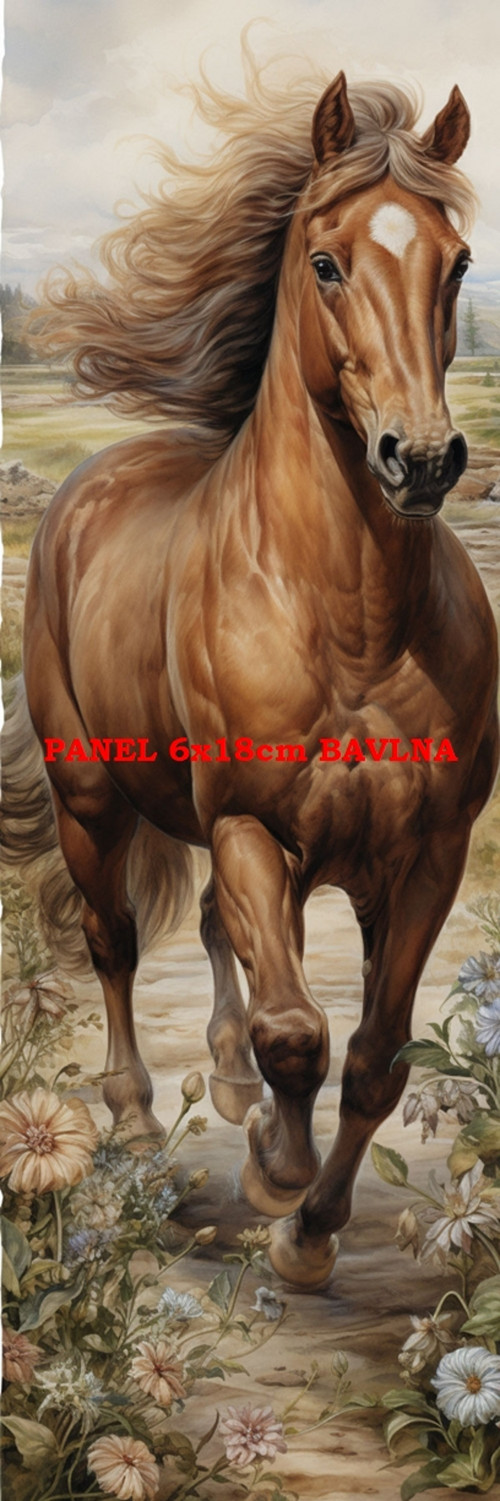 Kočárkovina panel 6x18 cm skladem