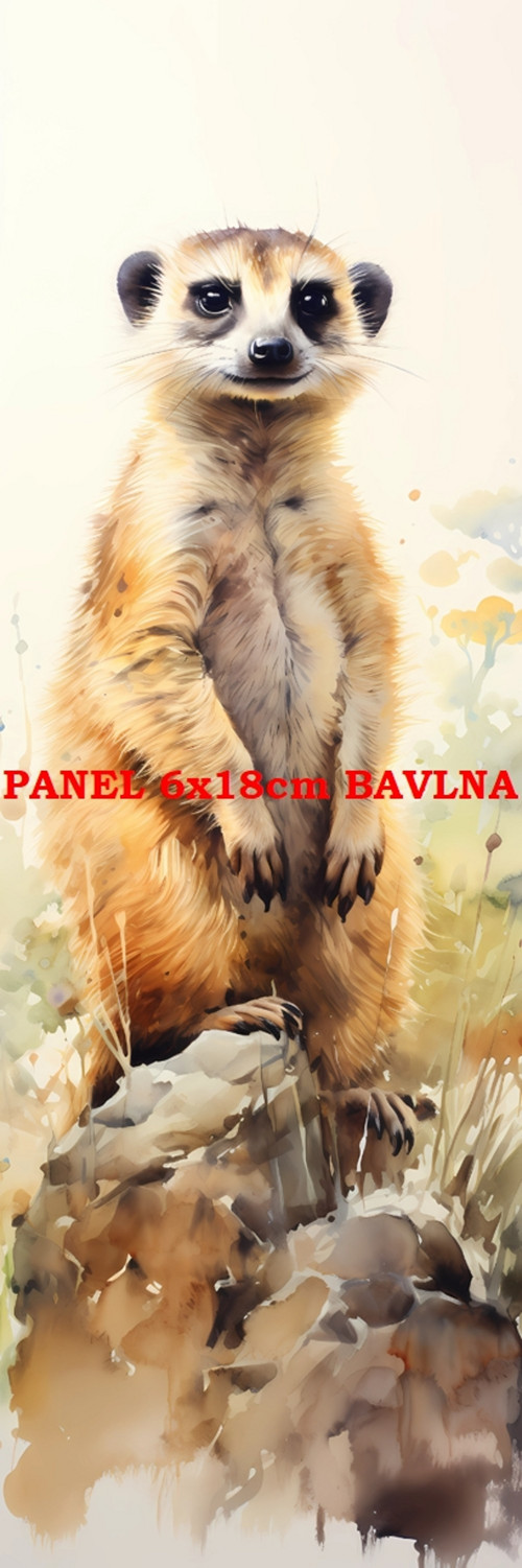 Kočárkovina panel 6x18 cm skladem