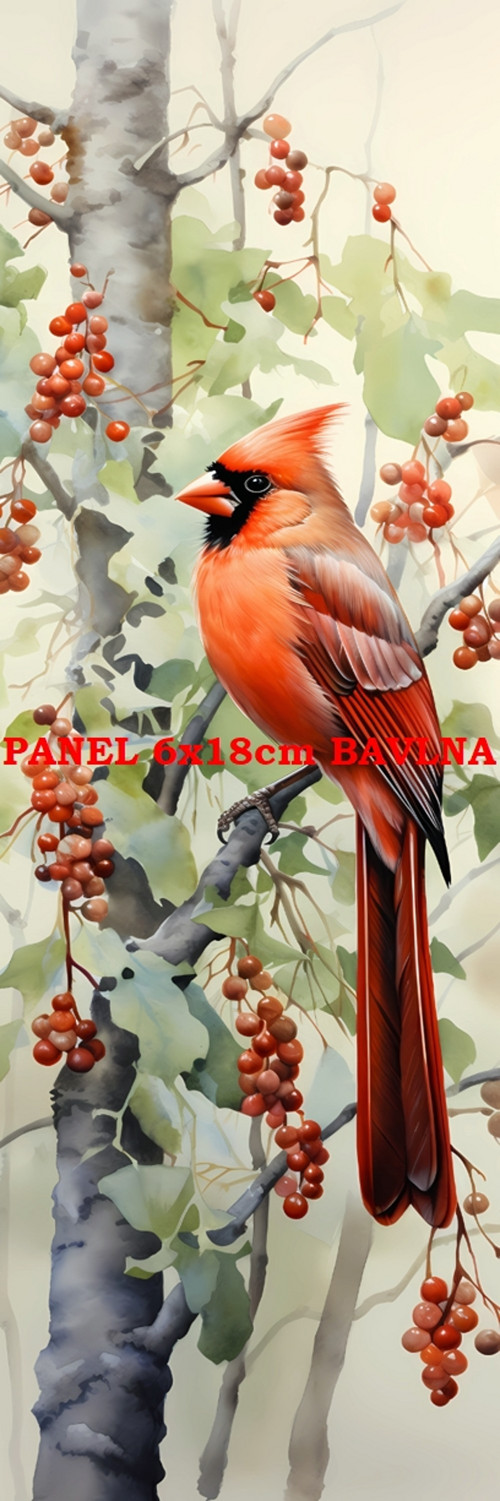 Kočárkovina panel 6x18 cm skladem